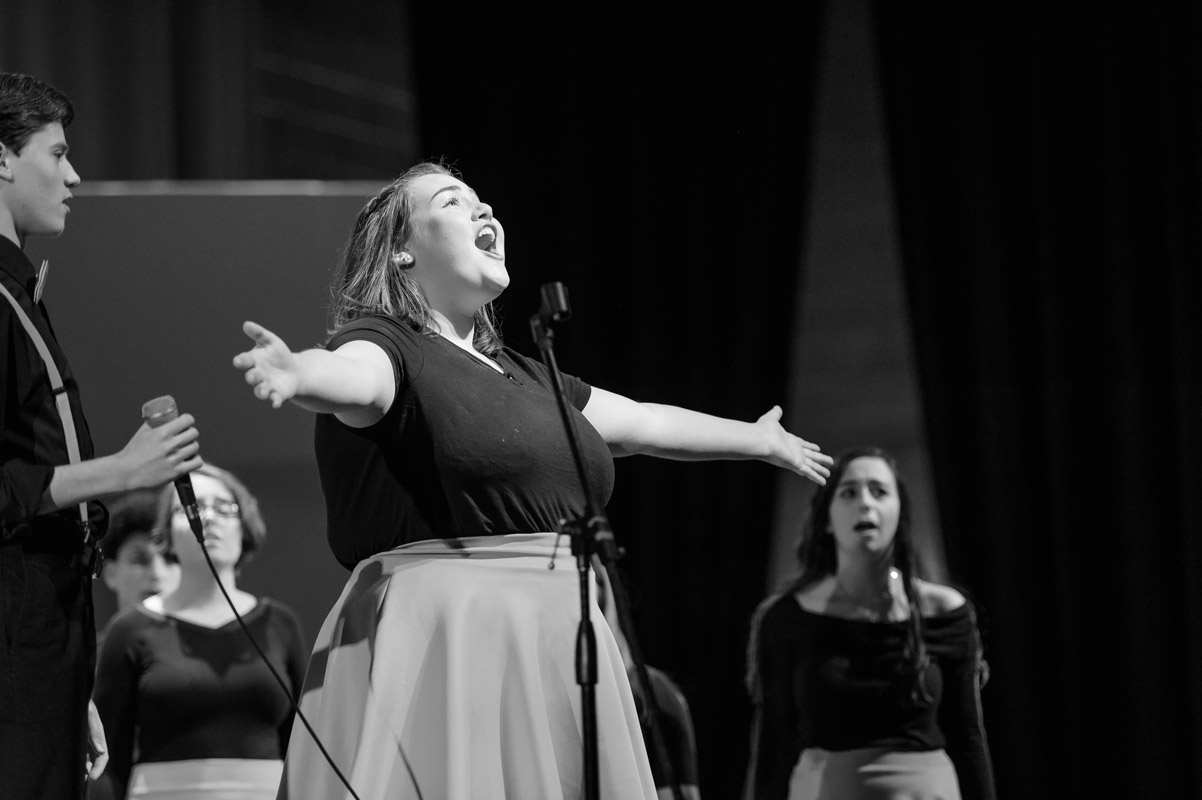 Huntington UFSD's art and music programs are second to none. (Darin Reed photo.)