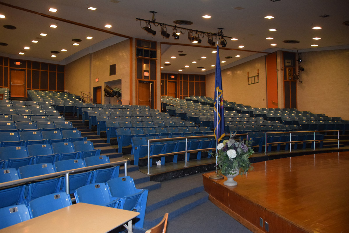 The Finley large group instruction room 