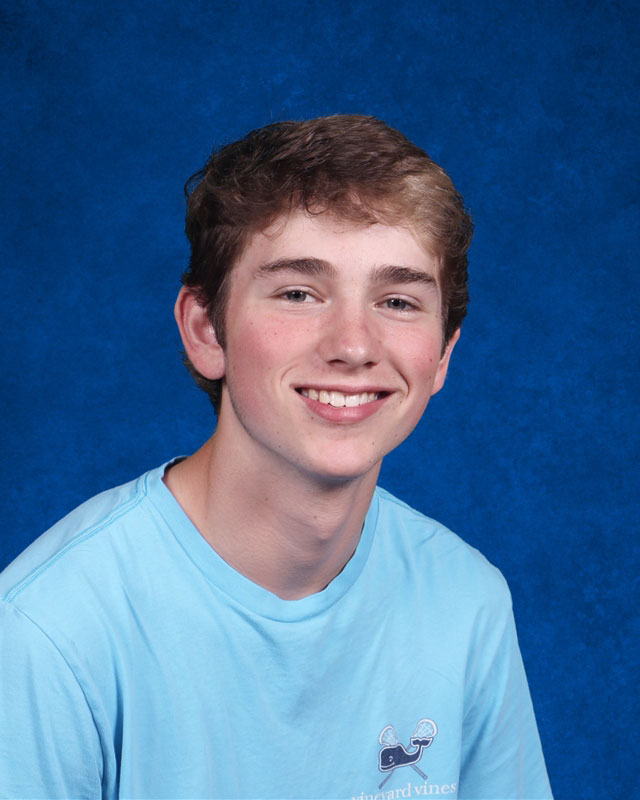 Huntington JV football quarterback Kevin Drake.