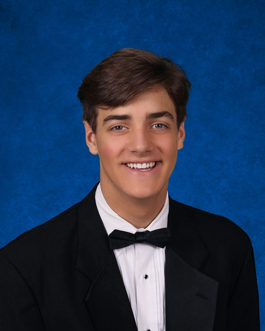 Huntington High School senior Christian Hannah.