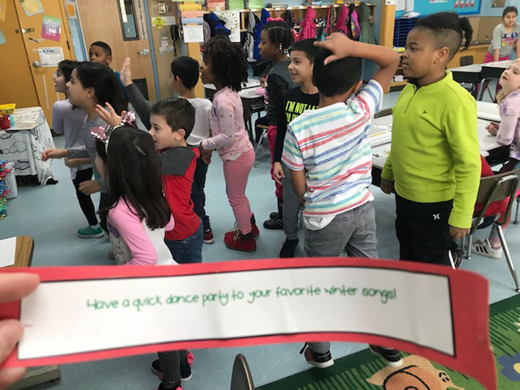 Washington School students have been engaged in kindness related projects and activities. 