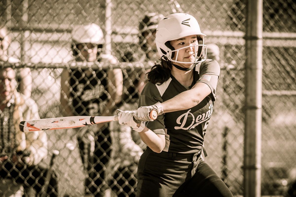 Anna Wickey is a Huntington softball star. (Darin Reed photo.)