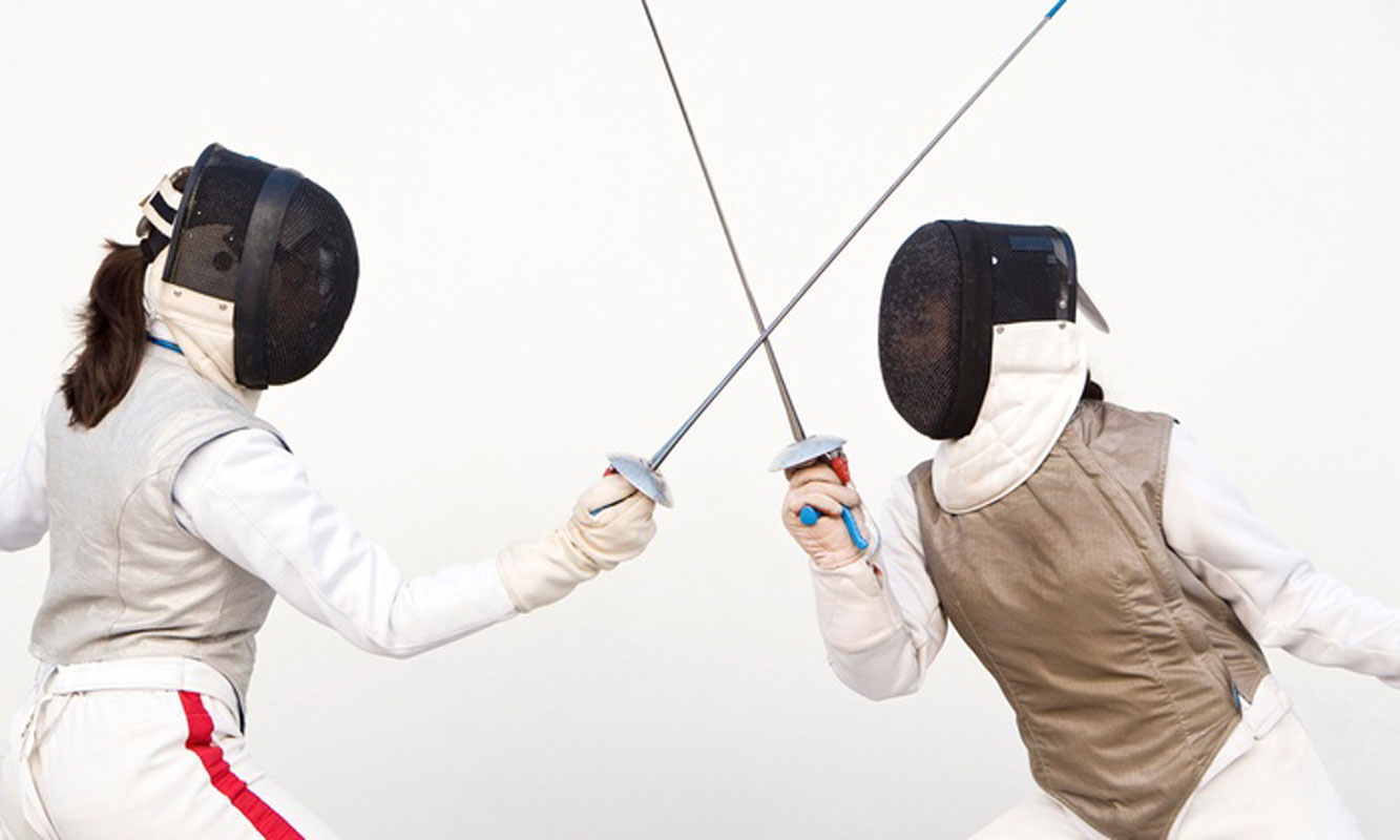 Huntington elementary school students can participate in a fencing clinic for the next three months.