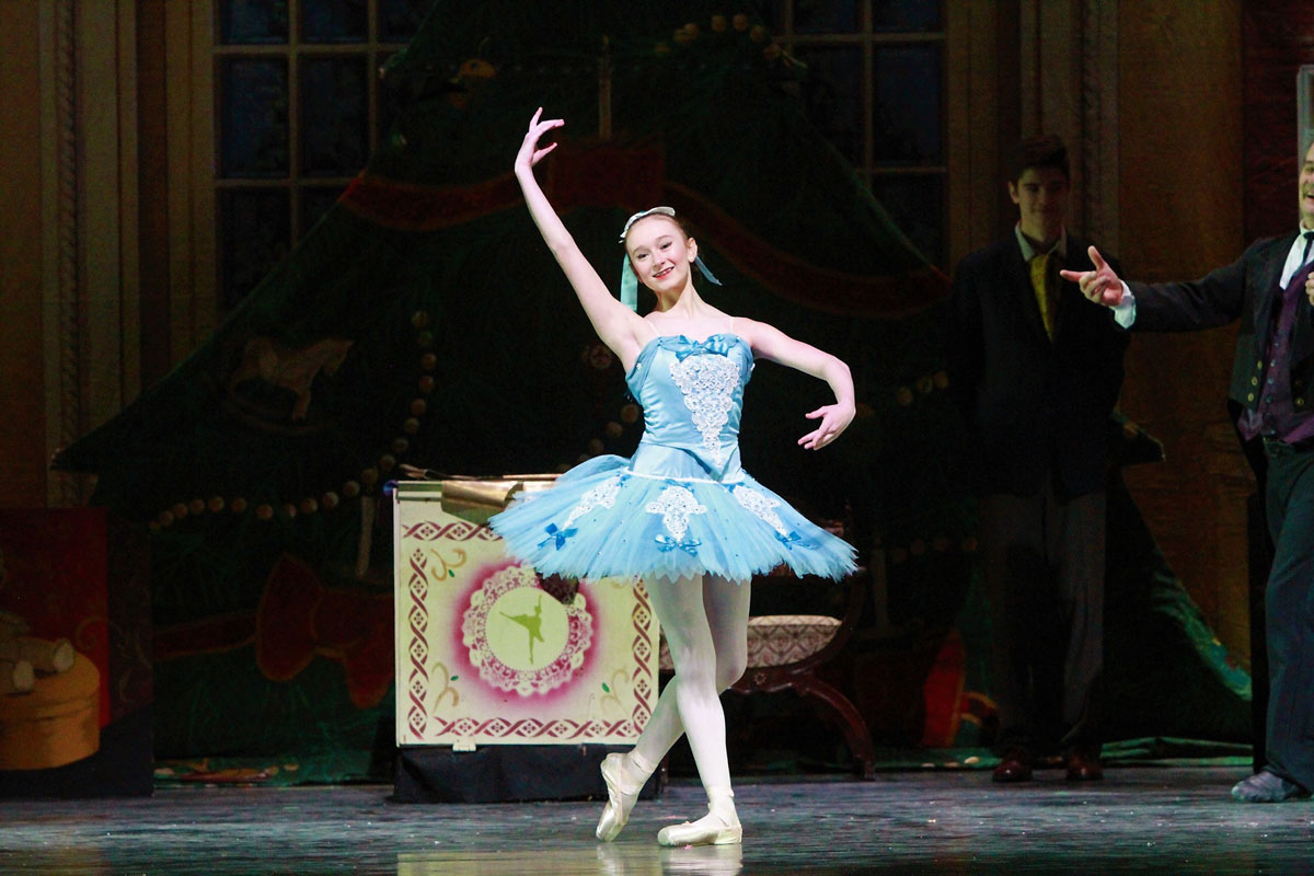 Huntington freshman Mary Grace Rorke will perform in The Nutcracker at Huntington High School this coming weekend.
