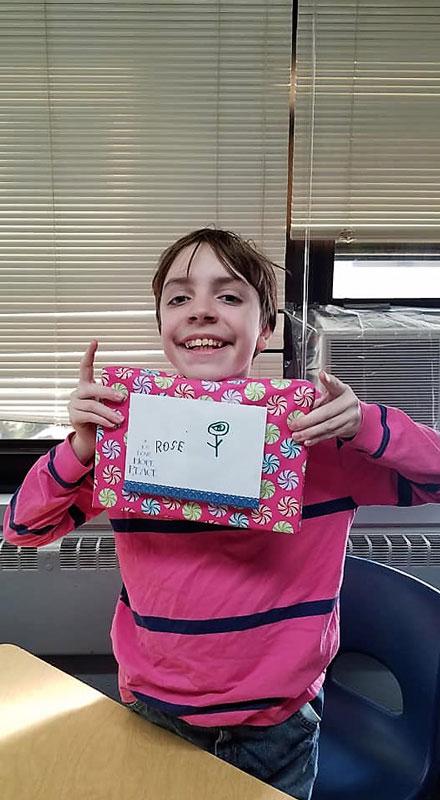 Finley students took care in selecting gifts and wrapping them for the Maryville residents.