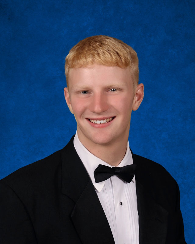 Huntington senior Nicholas Haupt is the Key Club's president.