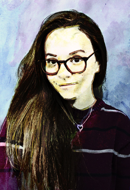 Huntington High School Advanced Photopgrapy course students came up with fascinating collage photos.