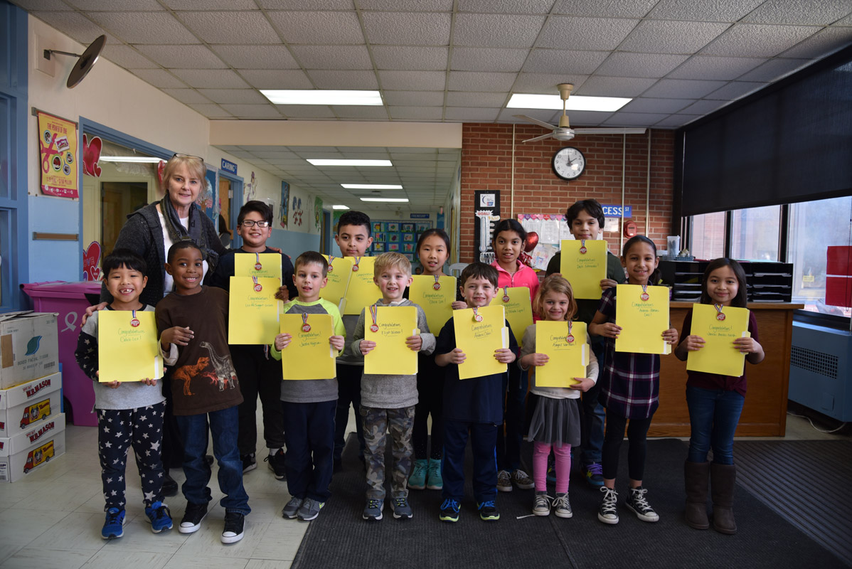Washington's Featured Artists of the Month with Principal Marsha Neville 
