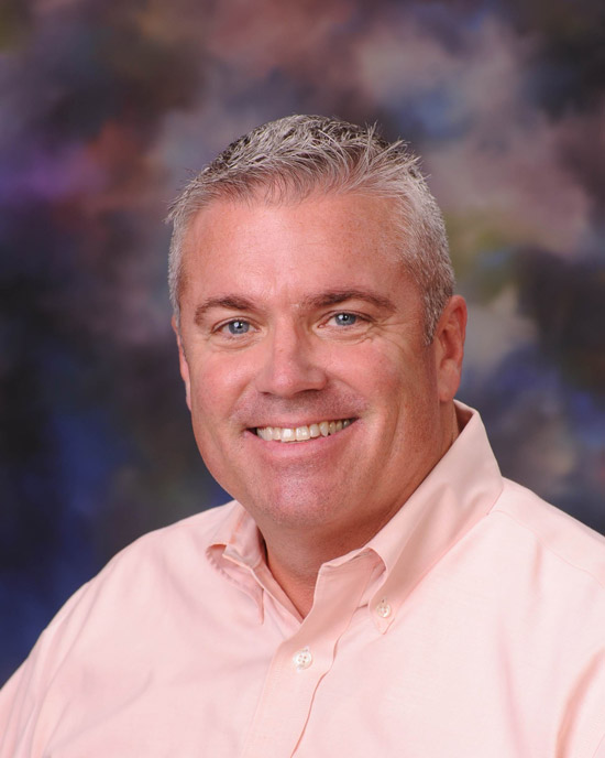 Huntington techology teacher Brian Reynolds.