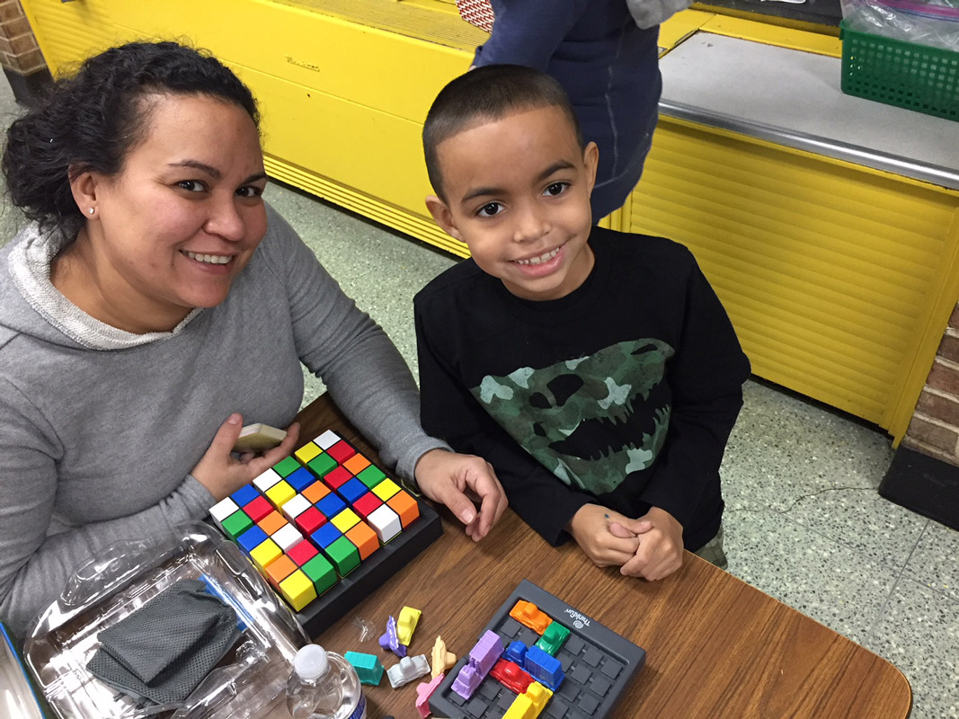 Jefferson Family STEM Night produced many smiles and dozens of happy children.