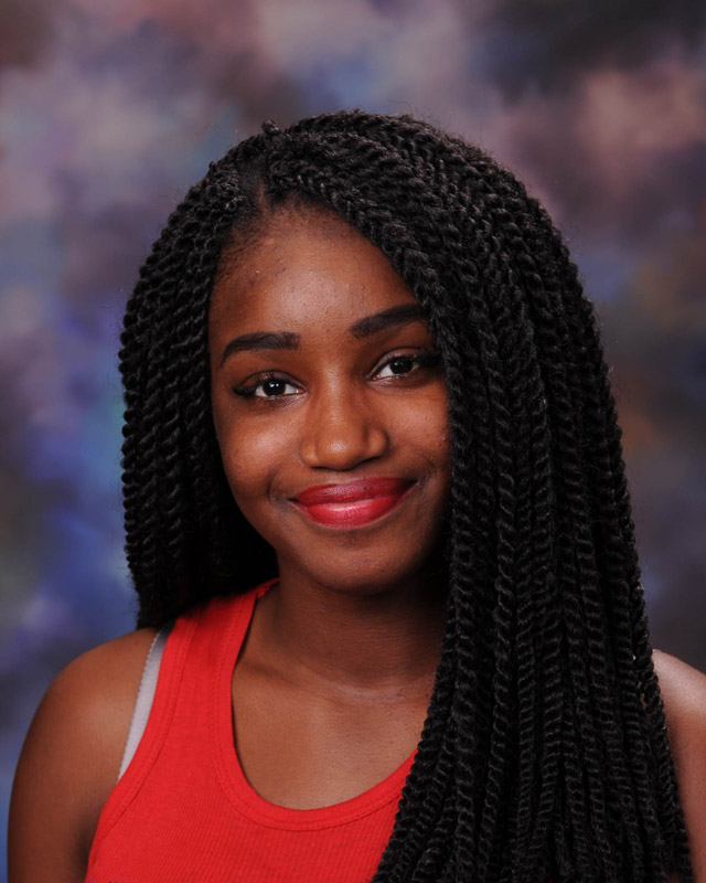 Huntington junior Mackenzie Joseph.