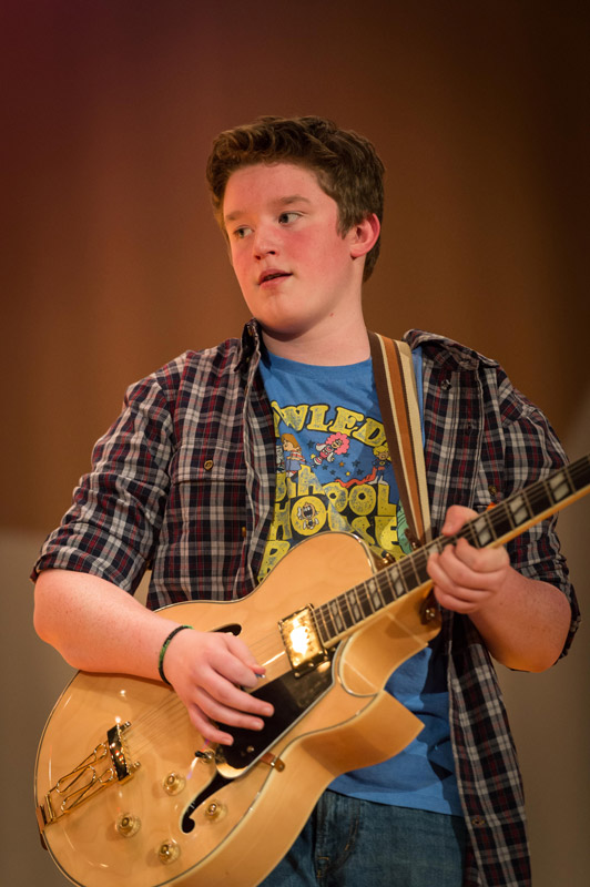 Teddy Holly performed at last year's K-Factor talent show.  