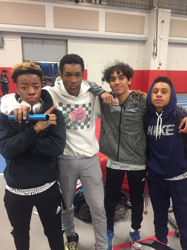 Nasir Youngblood, Anthony Joseph, Isaiah James and Josiah Melendez.