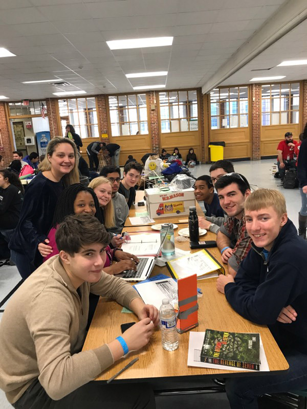 The Huntington team and coaches are a high powered group.