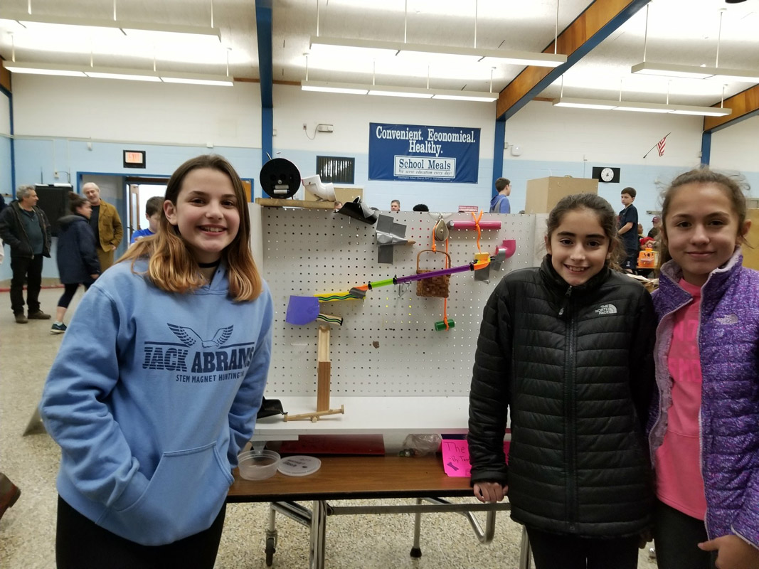 The Jack Abrams STEM Magnet School Invention Convention included some amazing machines. 