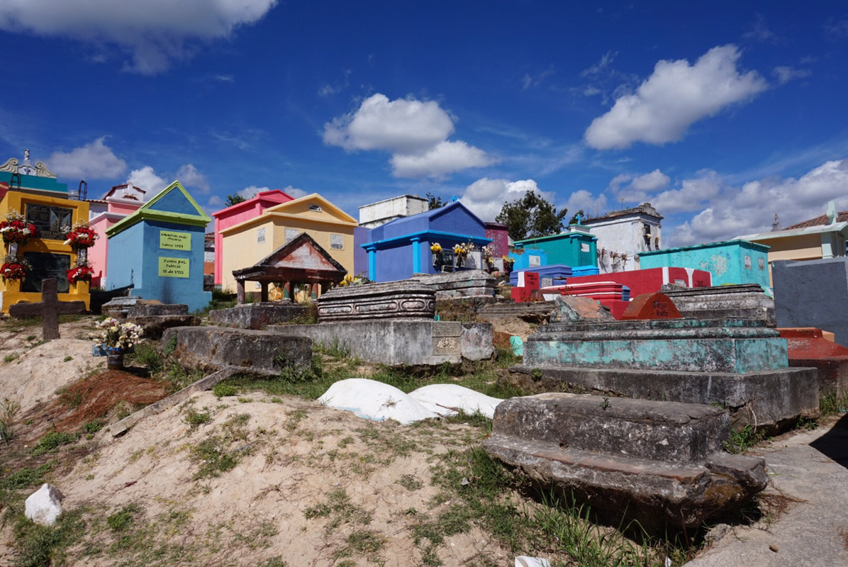 History came alive in Guatemala for Huntington teacher Camille Tedeschi.