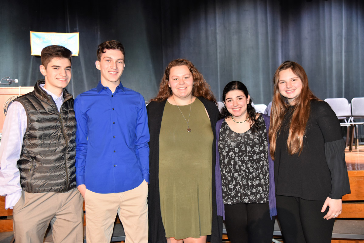 The Math Honor Society's executive board is an exceptional group of scholars. 