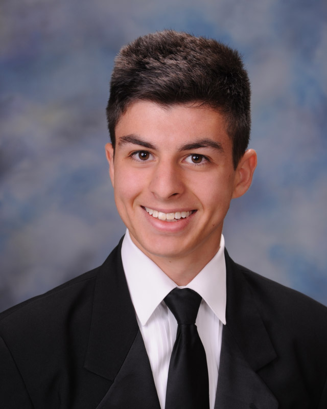 Huntington senior Peter Ciccone.