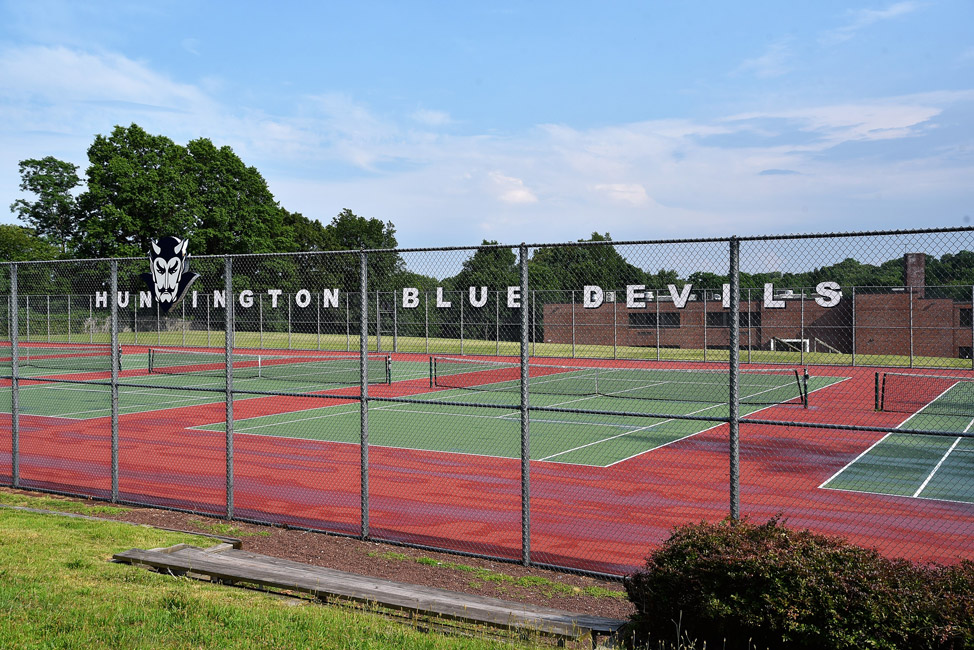 Cuppernull Courts is the home arena for the Huntington tennis program.