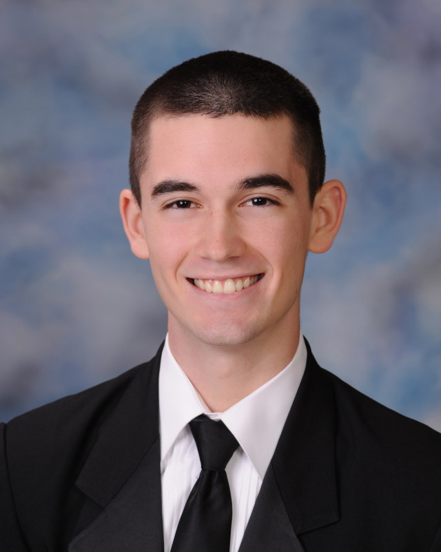 Huntington High School senior Finneas Tucker.