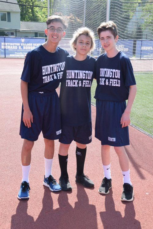 The Finley Middle School boys' track team featured some exceptional young athletes