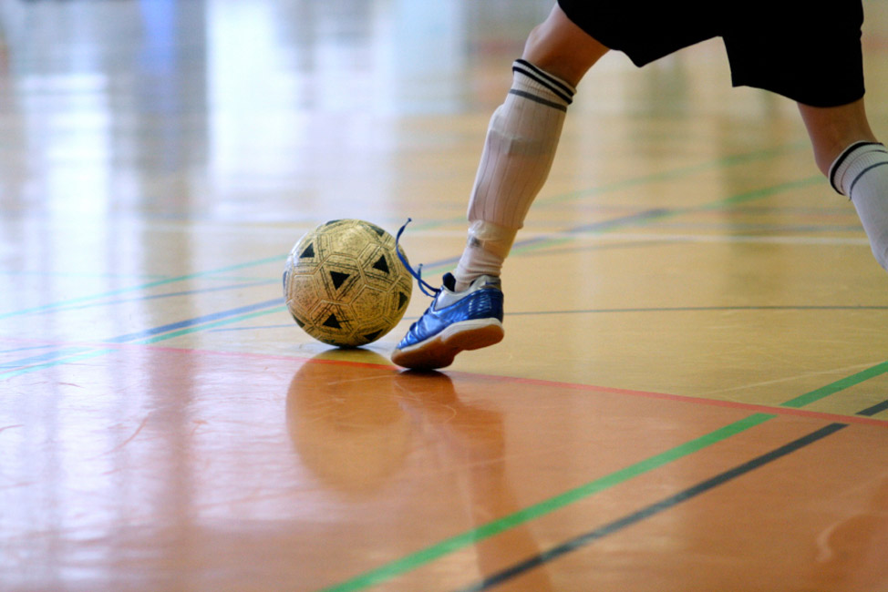 The Huntington High School Spanish Honor Society hosted a soccer tournament in the gym.