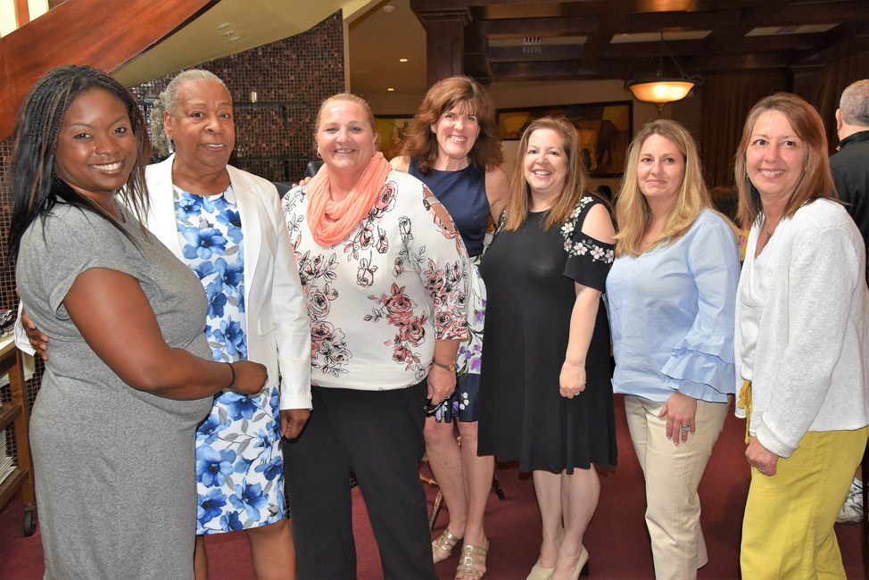 SEPTA officials with the organization's 2018 Distinguished Service Award recipients.