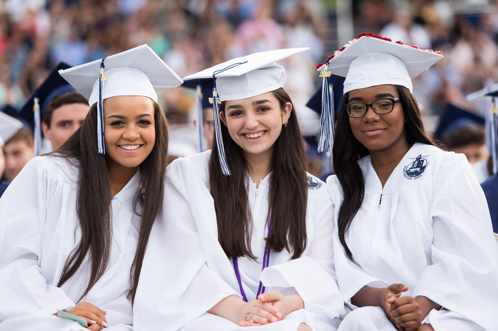 Huntington's Class of 2018 captured more than $12 million in scholarships. (Darin Reed photo 