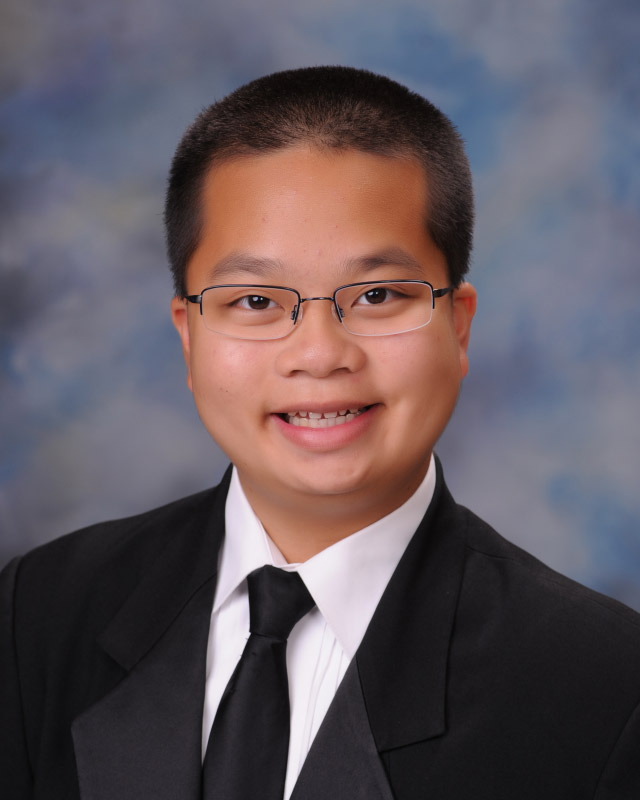 Huntington senior Christopher Chang.