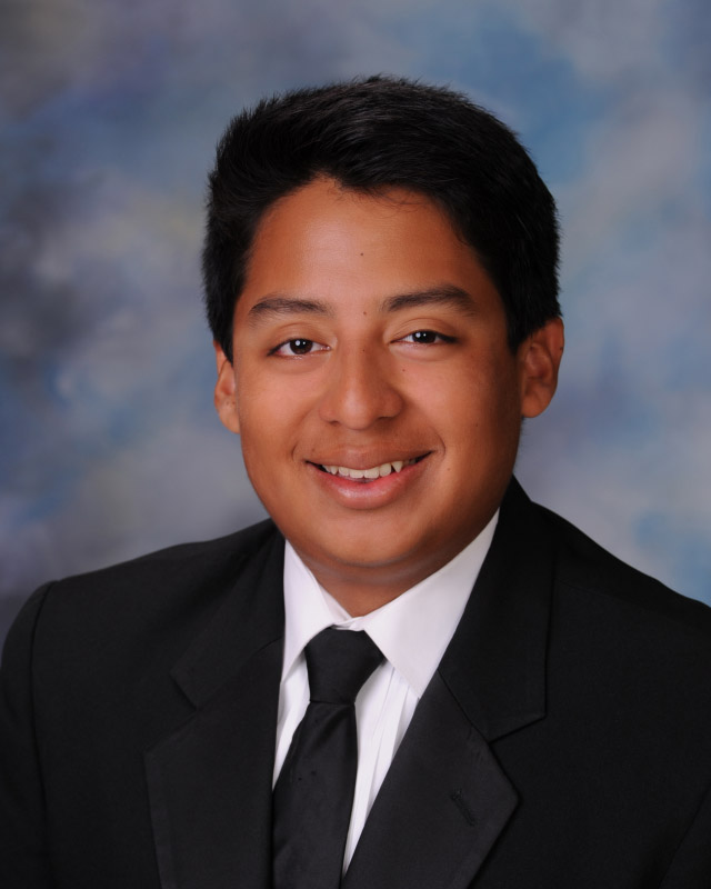 Huntington High School Class of 2018 member Kenneth Fajardo.