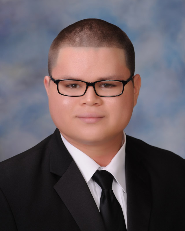 Huntington High School senior Joel Alfaro.