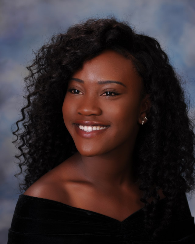 Huntington High School senior Mardnie Mentor.
