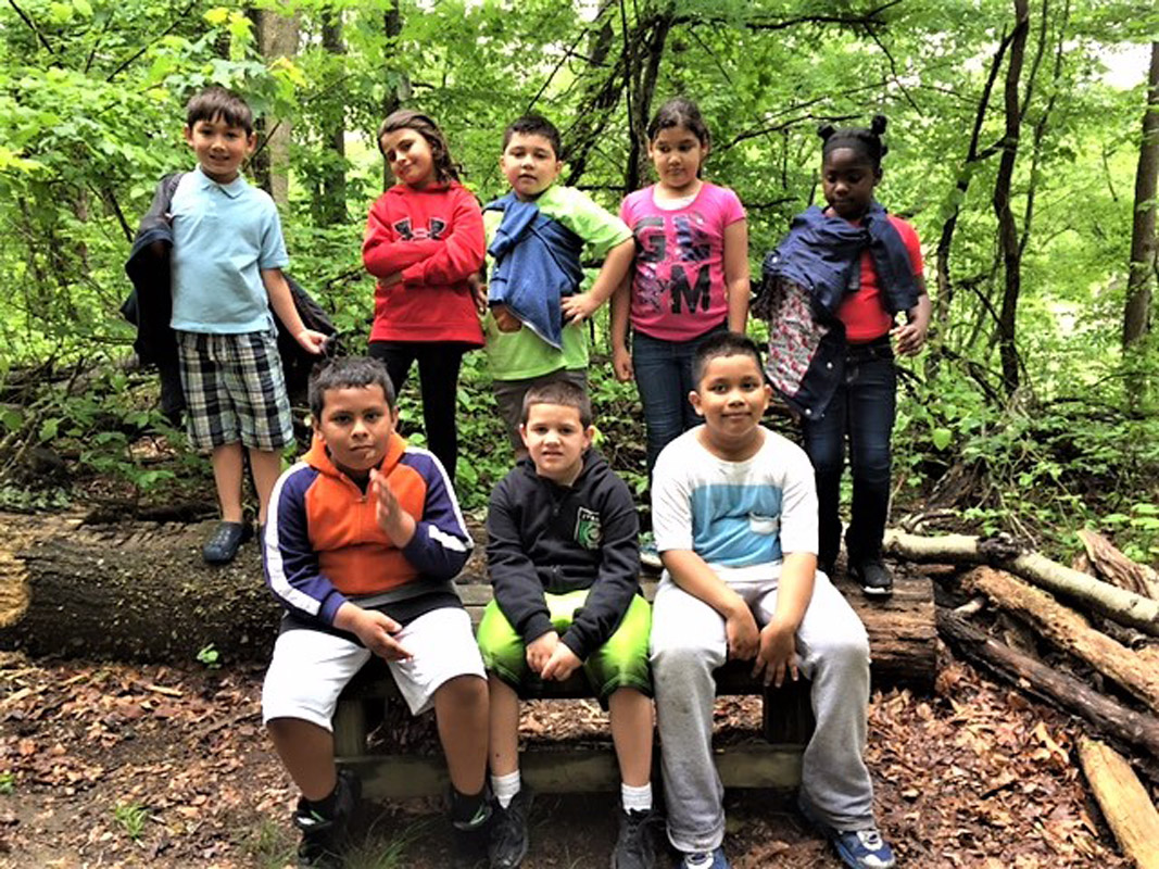 A group of Southdown School students enjoyed a visit to Sweetbriar Nature Center in Smithtown .