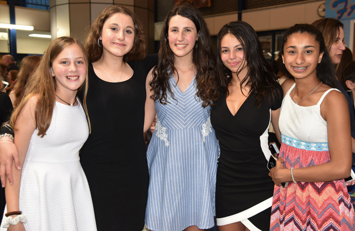 The new Finley Honor Society members are a distinguished group