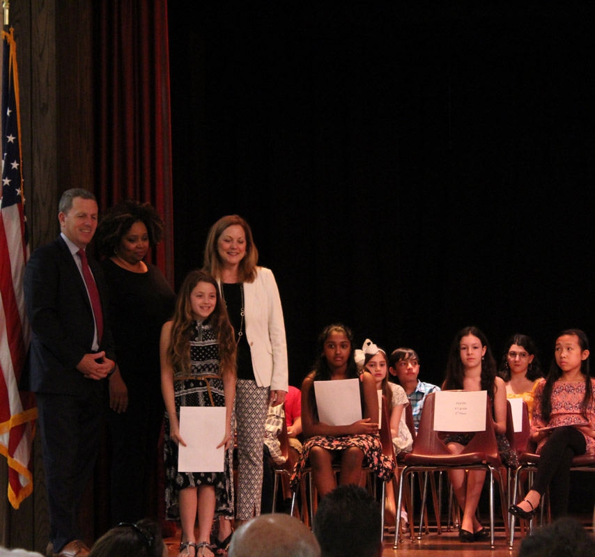 Landry Flynn won honorable mention in the grade 6-8 poetry category.