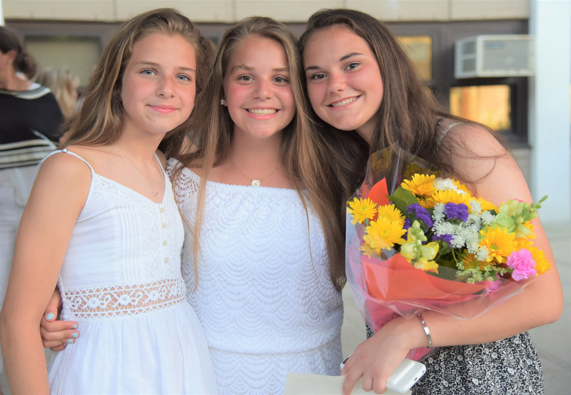 The new Finley Honor Society members are exceptional students 