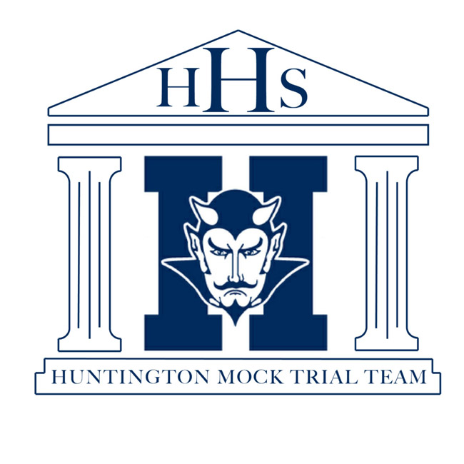 The Huntington mock trial team has reached the county Sweet 16 playoff round.