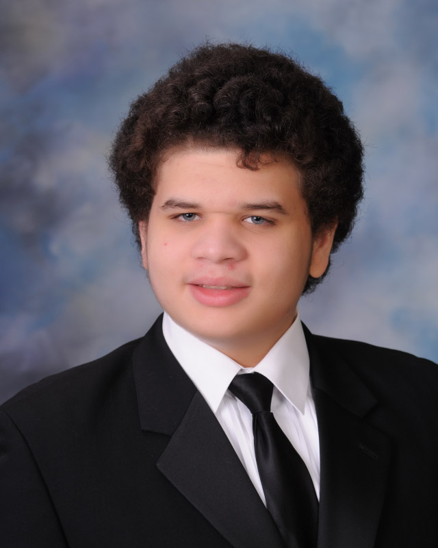 Huntington High School senior Michael Bradford.