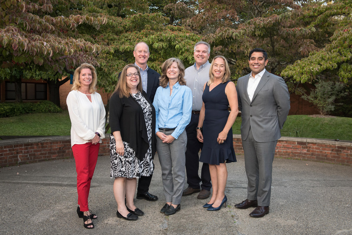 Huntington School Board members are reviewing a draft budget for 2018-19. (Darin Reed photo.)