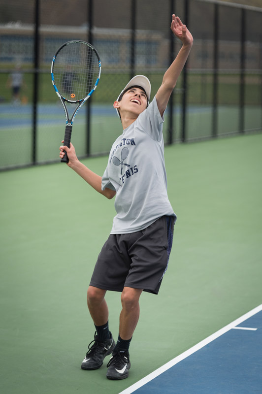 Huntington's Jack Flores is already rolling this spring. (Darin Reed photo