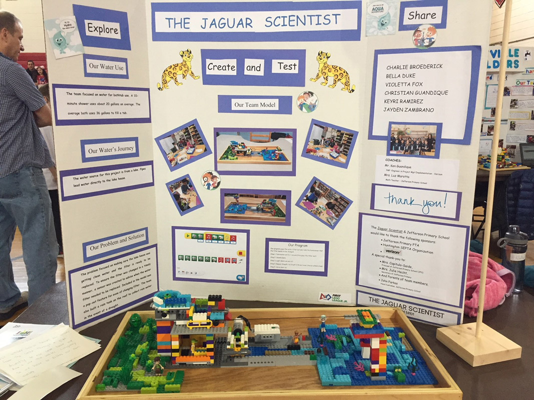 Jefferson second graders exceeded all expectations with the splendid project.
