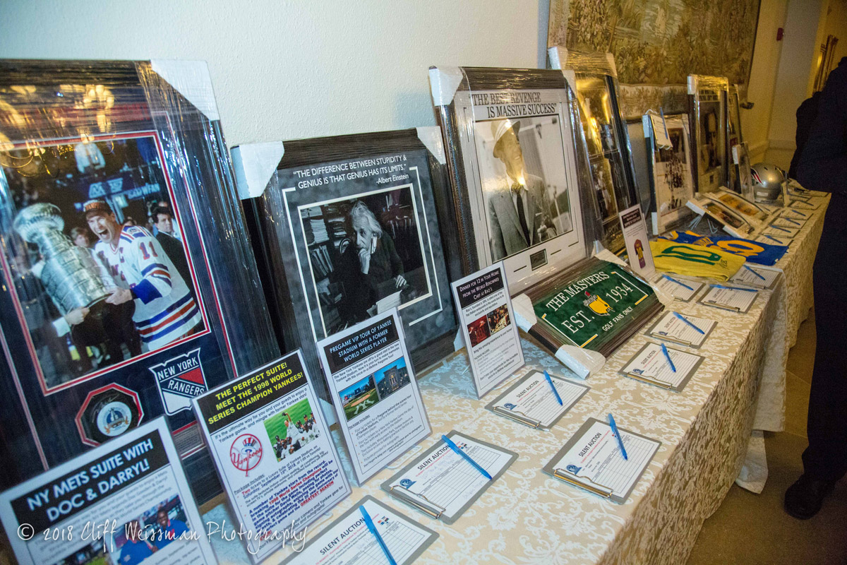 Dozens of raffles helped HFEE raise tens of thousands of dollars. (Cliffe Weissman photo.)