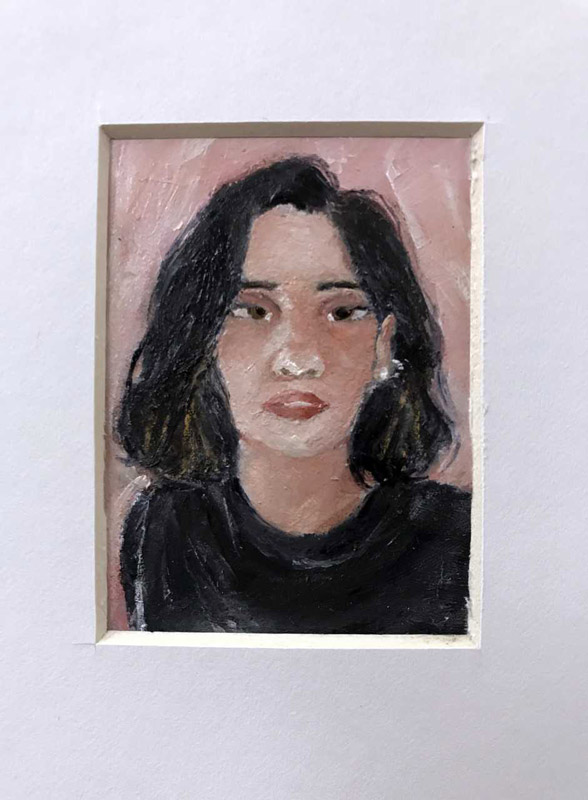 IsabellaRose Malone is exhibiting this piece at the Heckscher Museum of Art.