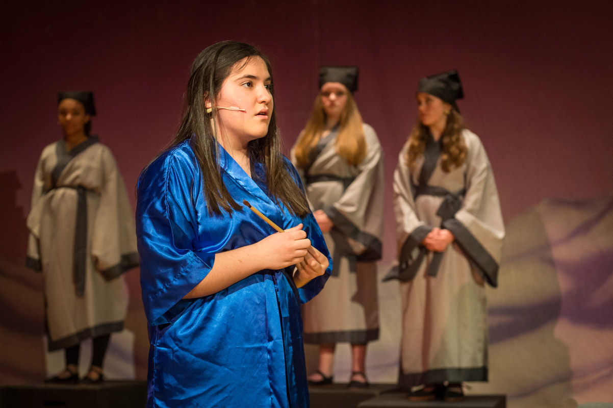 The Finley drama club production of Mulan Jr. was one of the best shows ever at the school. (Darin Reed photo.) 