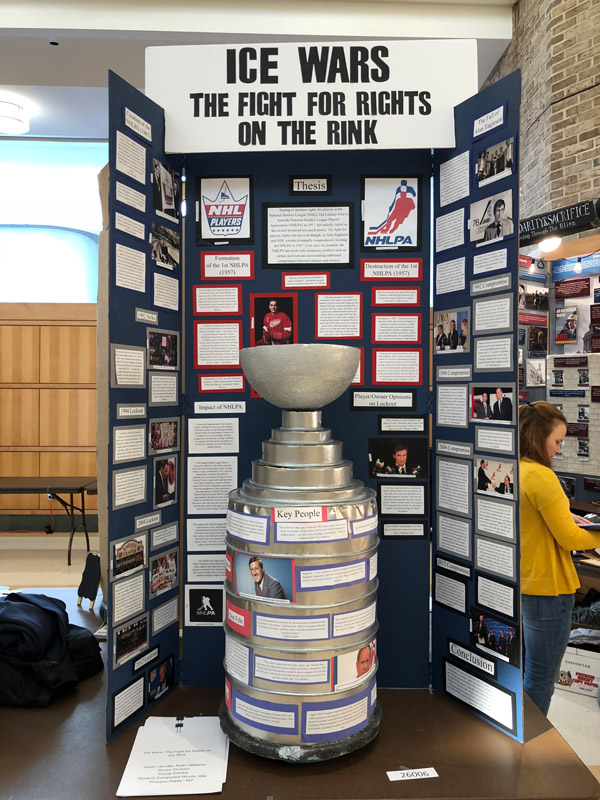 Huntington's National History Day projects at the LI regional finals were well received (1)