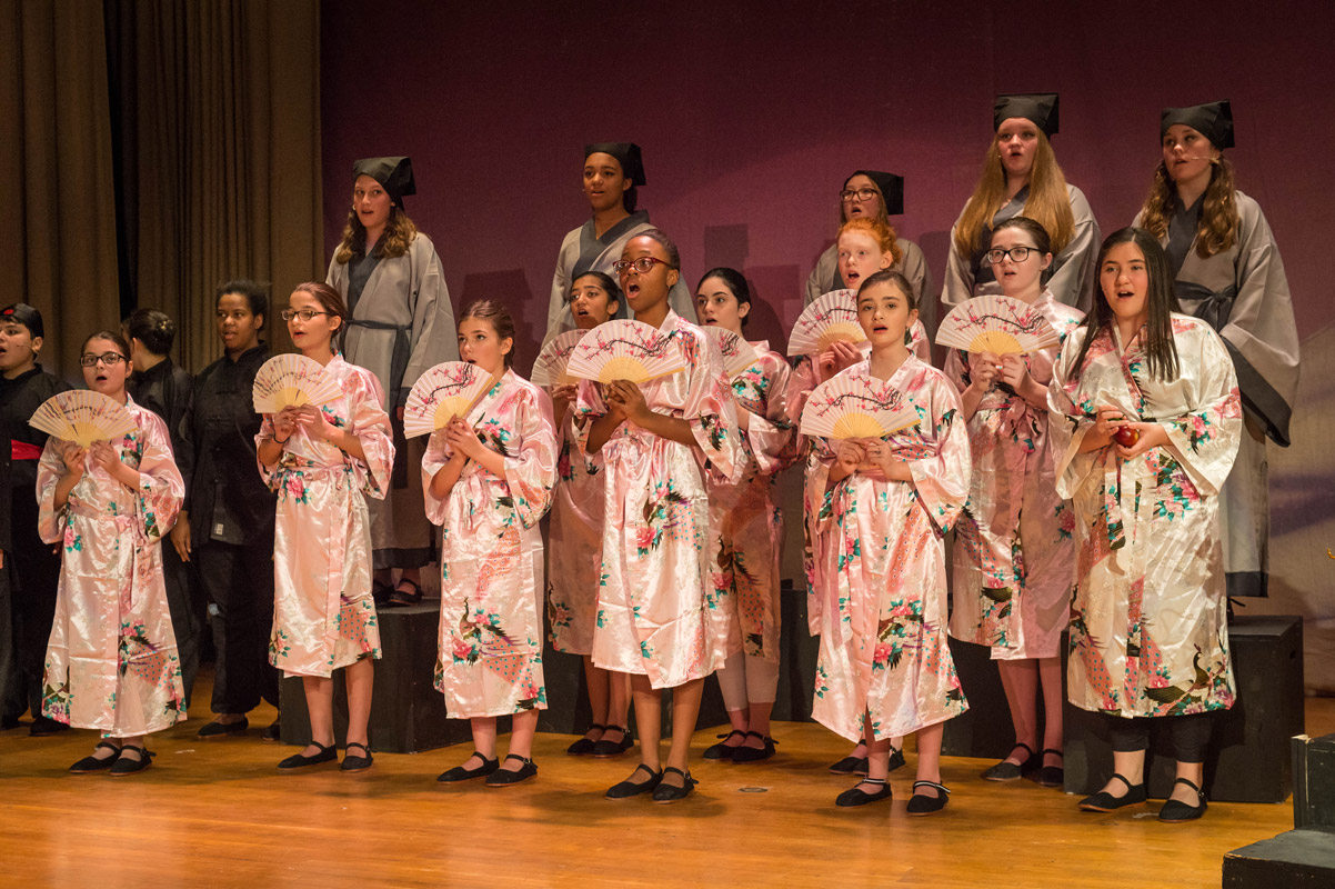The Finley drama club production of Mulan Jr. was one of the best shows ever at the school. (Darin Reed photo.)