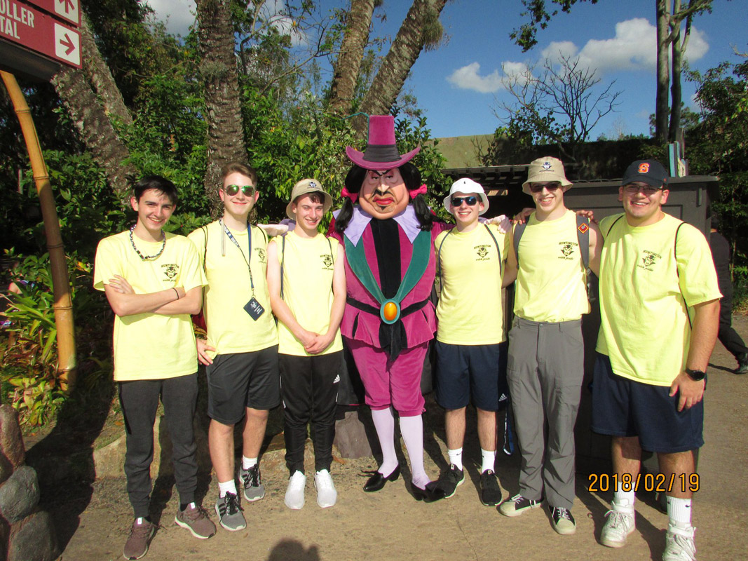 Huntington Blue Devils marching band members thoroughly enjoyeded their time at Walt Disney World Resort in Orlando.