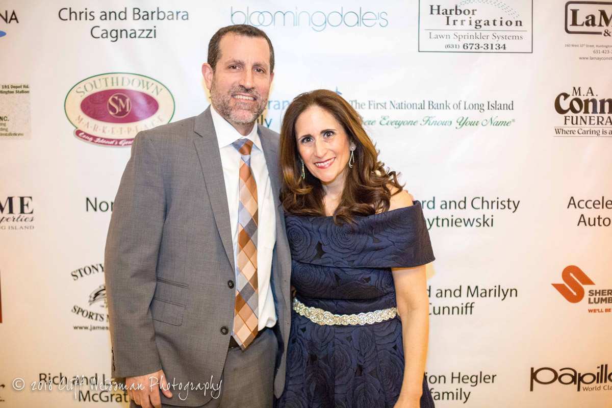 Superintendent Jim Polansky and HFEE President Alice Marie Rorke. (Cliff Weissman photo.)