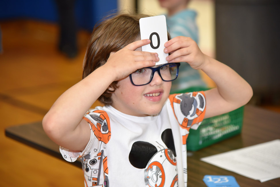 Family Math Night Fun at Flower Hill School