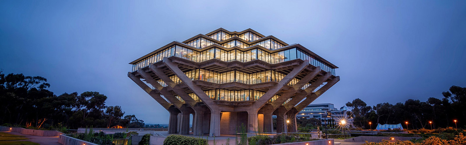 The University of California San Diego boasts a beautiful campus 